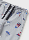 Pijama Gelata Estampado Gris Bebe Niño Mayoral M2773 MAYORAL