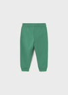 Pants Con Sudadera Con Gorro 2 Pantalones Verde/Marino Bebe Niña Mayoral M2870 MAYORAL