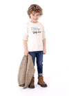 Playera M/L "Van" Beige Niño Mayoral M4023 MAYORAL