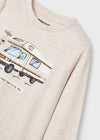 Playera M/L "Van" Beige Niño Mayoral M4023 MAYORAL
