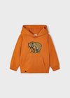 Sudadera Aplique Engomado Oso Naranja Niño Mayoral M4422 MAYORAL