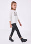 Leggings Polipiel Negro Niña Mayoral M4780