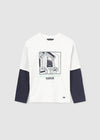 Playera M/L "Back To Gaming" Nata Junior Niño Mayoral M7060 MAYORAL