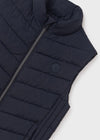 Chaleco Acolchado Efecto Plum Marino Junior Niño Mayoral M7388 MAYORAL