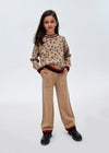 Conjunto Pants Tejido Print Galleta Junior Niña Mayoral M7514 MAYORAL
