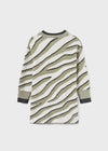 Vestido Tejido Estampado Zebra Junior Niña Mayoral M7964 MAYORAL