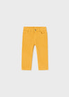 Pantalon Pana Slim Fit Amarillo Bebe Niño Mayoral M502 MAYORAL