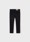 Pantalon Mezclilla Cintura Ajustable Negro Niña Mayoral M527 MAYORAL
