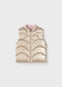 Chaleco Reversible Beige-Rosa Bebe Niña Mayoral M2315