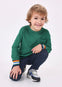 Playera M/L Algodon Con Relieve Verde Niño Mayoral M4031