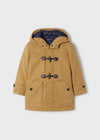 Abrigo Con Gorro Camel Niño Mayoral M4443 MAYORAL