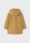 Abrigo Con Gorro Camel Niño Mayoral M4443 MAYORAL