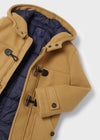 Abrigo Con Gorro Camel Niño Mayoral M4443 MAYORAL