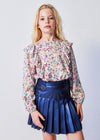 Blusa M/L Estampada Flores Junior Niña Mayoral M7177 MAYORAL