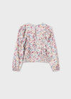 Blusa M/L Estampada Flores Junior Niña Mayoral M7177 MAYORAL