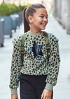 Sudadera Estampado Verde Junior Niña Mayoral M7404 MAYORAL