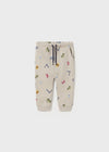 Pantalon Pants Algodon Estampado Piedra Bebe Niño Mayoral M2538 MAYORAL