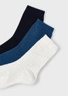 Set 3 Calcetines Lisos Atlantico Mayoral M10575 MAYORAL