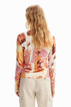 Desigual Blusa Tejida M/L _Fotina_ Rosa, M23Wwjf38 DESIGUAL