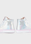 Tenis Botita Moda Plataforma Plata Niña Mayoral 44400 MAYORAL