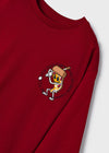 Playera M/L "Snack Team" Rojo Niño Mayoral M4026 MAYORAL