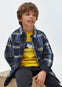 Sobrecamisa Doble Vista Cuadros/Marino Junior Niño Mayoral M7184