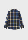 Sobrecamisa Doble Vista Cuadros/Marino Junior Niño Mayoral M7184 MAYORAL