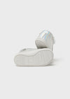 Botin Pompon Iridescent Plata Bebe Niña Mayoral M42407 MAYORAL