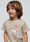 Playera M/C "Flying Around" Color Sesamo Niño Mayoral M3020 MAYORAL