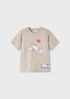 Playera M/C "Flying Around" Color Sesamo Niño Mayoral M3020 MAYORAL