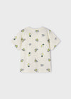 Playera M/C Estampada Color Milk Niño Mayoral M3024 MAYORAL