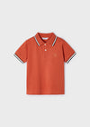 Polo M/C Pique Elastico Color Ladrillo Niño Mayoral M3103 MAYORAL
