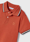 Polo M/C Pique Elastico Color Ladrillo Niño Mayoral M3103 MAYORAL