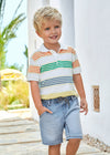 Bermuda Soft Mezclilla Jogger Claro Niño Mayoral M3272 MAYORAL