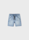 Bermuda Soft Mezclilla Jogger Claro Niño Mayoral M3272 MAYORAL