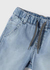 Bermuda Soft Mezclilla Jogger Claro Niño Mayoral M3272 MAYORAL
