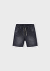 Bermuda Soft Mezclilla Jogger Gris Niño Mayoral M3272 MAYORAL