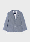 Saco Lino Suiting Azul Niño Mayoral M3486 MAYORAL