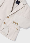 Saco Lino Suiting Camel Niño Mayoral M3486 MAYORAL