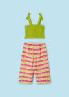 Conjunto Pantalon Nido Abeja Kiwi Niña Mayoral M3540 MAYORAL