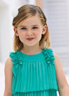 Vestido Plisado Jade Mayoral Niña M3920 MAYORAL