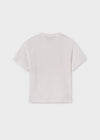 Playera M/C Bolsillo Color Nata Junior Niño Mayoral M6028 MAYORAL