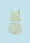 Conjunto Short Punto Toalla Wasabi Junior Niña Mayoral M6278