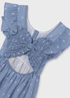 Vestido Mini Print Color Lavanda Junior Niña Mayoral M6952 MAYORAL