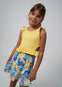 Conjunto Falda Cut Out Amarillo Niña Junior Mayoral M6967