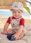 Conjunto Overol Con Gorro Color Marte Bebe Mayoral M1638