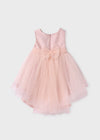 Vestido Tul Fantasia Brillo Pastel Niña Abelylula M5012 ABEL Y LULA