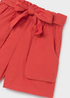 Short Lino Color Teja Junior Niña Mayoral M6268 MAYORAL