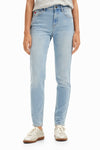 Pantalon _Delawar, Denim Light Wash, 36 Eur/ 28 Mex Mod 24Swdd26 Desigual DESIGUAL