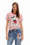 Blusa Mickey Patch Rojo Mod 24Swtk77 Desigual